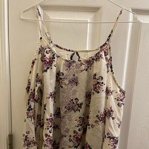 Off the Shoulder Floral Blouse
